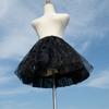 Soporte de falda Lolita25 Hilo de seis capas gabonés Soporte de nube Lolita Chica suave Cos Ropa interior Pettiskirt Apsara