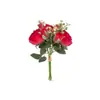 Buquê de Lótus Simulados de 10 Cabeças, Flores Artificiais para Fotografia, Decoração de Casa, Buquê de Noiva