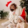 Porta credencial retráctil de acrílico con shaker navideño Carrete retráctil para credencial de árbol de Navidad con clip de cocodrilo giratorio