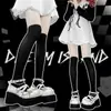 Sapatos Lolita Estilo Punk Dark para Garotas Quentes Sapatos Individuais Cosplay Japonês 2025 Novos Mocassins Subcultura Solado Grosso Salto Bloco