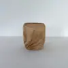 Arreglo floral, flores secas, jarrón de madera, decoración del hogar de casa de huéspedes estilo ins, mueble de vino, producto minimalista, adorno, artesanía de madera para sala de estar