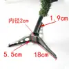 Trípode para Árbol de Navidad Soporte de Hierro Varias Especificaciones Base de Árbol de Navidad Soporte de Plástico Bastidor de Pintura Metálico Venta al por Mayor