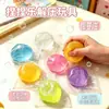 Brinquedo Squishy de Óleo de Coco Transparente tipo Geleia Brinquedo para Alívio de Estresse Criativo Feito à Mão Bola Apertável para Alívio de Estresse