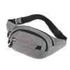Riñonera de lona para hombre, ideal para deportes al aire libre, montañismo, teléfono móvil, cajero, trabajo, etc.