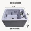 Tina de Pies Foshan Ajustable Agua Caliente y Fría Base para Pies Material ABS Resistente a Caídas Pie Desmontable en stock