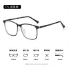 Gafas de Titanio Ultraligeras Estilo Diseñador SM9825 Retro Negocios Unisex Mismo Estilo Se Pueden Montar Lentes para Miopía Marcos Venta al por Mayor