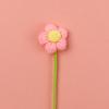 Flor de lã crochê feita à mão transfronteiriça florzinha de 4cm flor pompom flor artificial buquê fofo flor decorativa