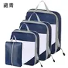Bolsa de compresión para viaje Amazon, organizador de equipaje impermeable de gran capacidad, bolsa portátil para clasificar y empacar ropa