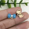 Chaveiro Pingente Laço Rosa Doce Pingente Pingente para Pulseira DIY Colar Acessórios de Roupa Acessórios de Liga