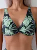 Traje de Banho Novo Estilo Transfronteiriço Europeu e Americano 2026 Biquíni de Duas Peças Sexy Estampado de Cintura Alta Moda Praia Feminina