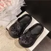 Zuecos de Moda con Lazo de Pedrería para Mujer, Nuevo Modelo Verano 2026, Suela Suave de Eva, Cómodos y No Cansan los Pies, Sandalias de Doble Uso