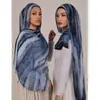 Serie de acuarela de Amazon transfronteriza Chal de poliéster satinado estilo étnico Bufanda para la cabeza de mujer étnica en stock