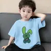 Ropa para Niños Camiseta de Manga Corta para Niños 2026 Verano Nuevo Estilo Dibujos Animados Estampados Tops para Niños Medianos y Mayores Camisas Versátiles Casuales de Media Manga