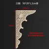 Xizang Madera Maciza Aplique de Flor de Esquina Decoración de Altar Estilo Chino Talla en Madera Nube Auspiciosa Dragón y Fénix Jugando con Perlas Estilo Chino Antiguo