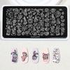 Desenho Animado Gato Kt Impressão Nail Art Novato Iniciante Molde Nail Art Anime Mickey Mouse Impressão Selo Placa de Aço