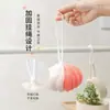 Esponja de baño de calabaza bicolor, tamaño grande, ultrasuave, crea una espuma rica para una exfoliación y un baño a fondo, viene con un cordón para colgar