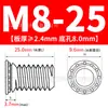 Tornillos Auto-Clinchables de Acero Inoxidable 304 Tornillos de Cabeza Redonda Tornillos de Placa de Presión Lámina Metálica de Chasis Fhs-M8-10~35 Bloqueo