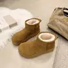 Botas de Nieve Antideslizantes de Invierno para Dedo Gordo Botines Cortos con Forro de Terciopelo Caliente 2026 Suela Gruesa Engrosada Zapatos Nuevos de Algodón para Exteriores Noreste