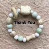 Jingde Pulsera Encantadora Gato HelloKitty Chino Versátil Lindo Estudiante para Mujer Pulsera de Cuentas Alto Valor Mejor Amiga