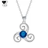 Knn-492 Collar de Moda de Lujo Ligero Tachonado con Diamantes, Cadena para Clavícula de Alta Gama Transfronteriza No Descolorante Accesorios al por Mayor