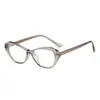 QQ7020 montura ojo de gato mariposa cara cuadrada redonda cara delgada artefacto para modificar la cara lente plana gafas para miopía fabricantes al por mayor