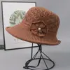Gorra de sol para mediana edad y ancianos sombrero de madre para mujer sombrero de sol de verano con ala ancha hueco fino transpirable sombrero de pescador de abuela