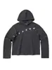 Sudadera con capucha estilo americano de estrellas y rayas, unisex, nuevo diseño de otoño e invierno, chaqueta para pareja