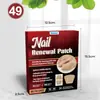 Sumifun parche para el cuidado de uñas en casa transfronterizo set mixto, combinación de parches para uñas multiestilo k900036