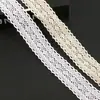 Encaje Hueco Poliéster Encaje Accesorios 3cm Textil del Hogar Falda Escote Mantel Cortina Tela Diseño Tnm174