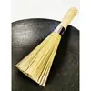 Olla de Bambú Hecha a Mano para Cepillos Fregador Estilo Antiguo Fibra de Bambú Escoba de Cocina Batidor Cepillo para Fregar Ollas Limpieza de Arroz para Cocina Uso Cepillo de Cerdas