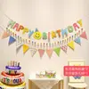Decoración de Escena de Pancarta de Cumpleaños Infantil para Niños y Niñas, Pancarta de Cumpleaños de Un Año, Atrezo de Ambiente para Pared de Fondo, Universal
