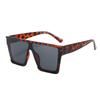 Nuevas gafas de sol de una sola pieza con montura grande y de moda Gafas de sol transfronterizas europeas y americanas Gafas de sol modernas y geniales