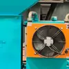Máquina de compactação e enfardamento de silagem, enfardadeira automática de palha