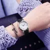 Relógio de Cinto Estilo Coreano com Números Romanos, Relógio de Quartzo à Prova d'Água da Moda para Homens e Mulheres, Adequado para Estudantes e Casais, com Mostrador Grande