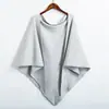Bufanda Triángulo de Color Sólido Nueva del Fabricante Chal Otoño e Invierno Cálido Grueso Versátil Abrigo Chal Grande Bufanda de Cuello para Mujer