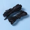 Cordones planos encerados al por mayor para zapatos de cuero de hombre y mujer, botas Martin, Joker blanco y negro, cordones clásicos de longitud fija