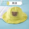 Sombrero de Bebé Sombrero de Sol de Bebé Verano Gasa de Algodón Puro Sombrero de Sol para Niños Sombrero de Sol Lindo Sombrero de Pescador Delgado