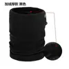 Braga de cuello de invierno para hombre, bufanda térmica de invierno para el cuello, bufanda gruesa con forro polar para hombre, para exteriores, anticongelante, cortavientos para ciclismo