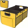Caja de almacenamiento para maletero de coche hecha de tela Oxford, de diseño sencillo, para organizar artículos diversos en el coche, plegable y decorativa para el maletero trasero