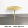 Mesa dobrável de aço inoxidável popular para loja de milk tea e cafeteria de comércio exterior, mesa dobrável de parede criativa para cafeteria e loja de sobremesas