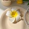 Didy No Tiene Miedo del Mismo Pasador Verde de Phalaenopsis Flor Lateral Flor Artificial Tocado Accesorios para el Cabello de Viaje a la Costa