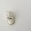 Sombreros Coreanos para Niños Qiu Nan Estilo Nuevo Ins Simple Letra Visera Protección Solar Gorra de Béisbol para Bebé Gorra de Béisbol de Secado Rápido