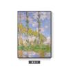 Pintura Abstracta de Monet Entrada de Sala de Estar Estudio Sala Decorativa Colgante Fondo de Sofá Mural Paisaje Impresionista Paisaje Pared