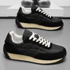 Nuevos zapatos de invierno 2026 para hombre, tenis casuales de moda, de suela gruesa, transpirables, versátiles y elegantes
