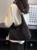 2026 Bolso de Nuevo Estilo Gran Capacidad para Mujer Bolso de Hombro Acolchado de Lona Bolso Tote Cruzado para Viaje y Trabajo
