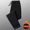 Pantalones Casuales Rectos Sueltos de Pana para Otoño e Invierno Hombres Nuevo Todo-partido Ropa de Abrigo con Forro Polar Pantalones Deportivos Diarios Pantalones de Hombre