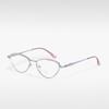 M2500 export ojo de gato mariposa marco pequeño moderno foto callejera marco personalizado gafas graduadas para miopía para mujer con protección contra la luz azul