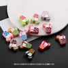 Uma Variedade de Contas Acrílicas Estreladas Pintadas e Pintadas à Mão para Corrente de Celular Artesanal DIY Materiais e Acessórios para Joias de Contas
