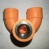 Accesorios para Tubería PPR Codo Rosca Interna Amarillo-Naranja Tes de Rosca Interna Puente de Válvula de Tes de Arco Grande Directo