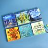 Cuaderno de Estampilla en Blanco Pintura al Óleo de Van Gogh Spot Cuaderno de Mano Simple para Estudiantes Disponible al Mayoreo
